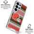 NFL Cleveland Browns Trailblazer Galaxy S25 Ultra Clear Case