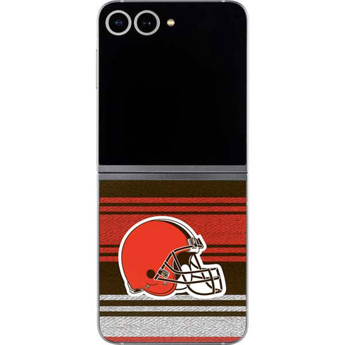 NFL Cleveland Browns Trailblazer Galaxy Z Flip6 Skin