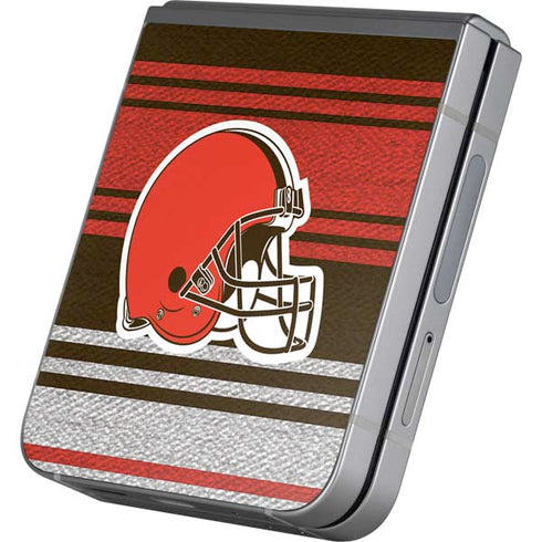 NFL Cleveland Browns Trailblazer Galaxy Z Flip6 Skin