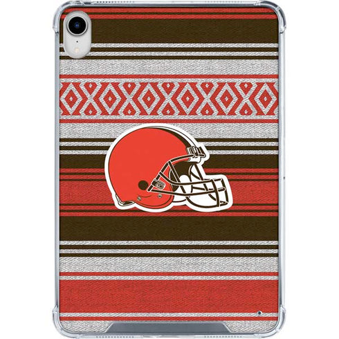 NFL Cleveland Browns Trailblazer iPad 11th Gen (2025) Clear Case
