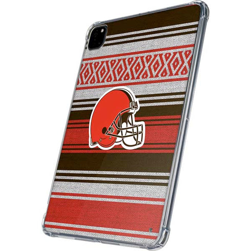 NFL Cleveland Browns Trailblazer iPad Pro 11in (2024) Clear Case