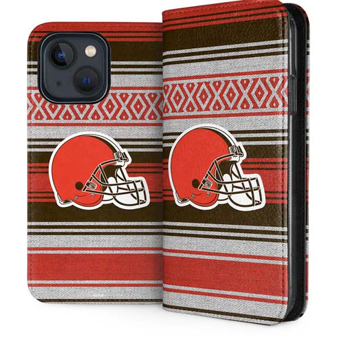 NFL Cleveland Browns Trailblazer iPhone 14 Plus Folio Case