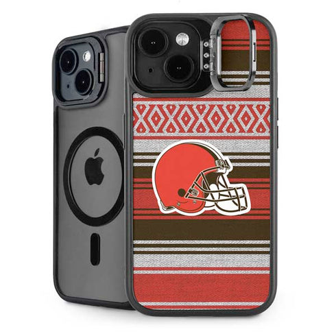 NFL Cleveland Browns Trailblazer iPhone 15 Kickstand Case