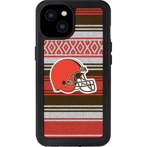 NFL Cleveland Browns Trailblazer iPhone 15 Plus Waterproof Case
