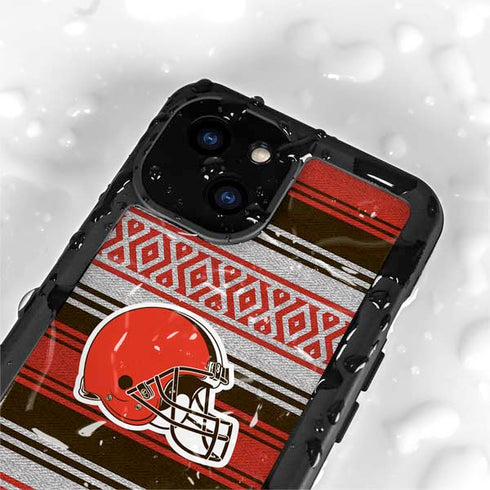 NFL Cleveland Browns Trailblazer iPhone 15 Plus Waterproof Case
