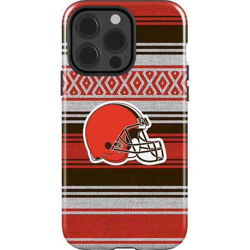 NFL Cleveland Browns Trailblazer iPhone 15 Pro Impact Case