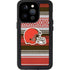 NFL Cleveland Browns Trailblazer iPhone 15 Pro Waterproof Case