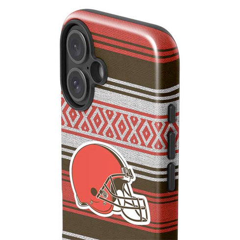 NFL Cleveland Browns Trailblazer iPhone 16 Plus Impact Case