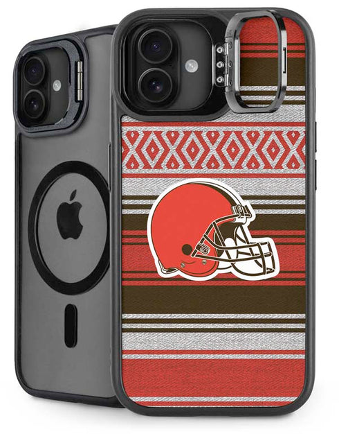 NFL Cleveland Browns Trailblazer iPhone 16 Plus Kickstand Case