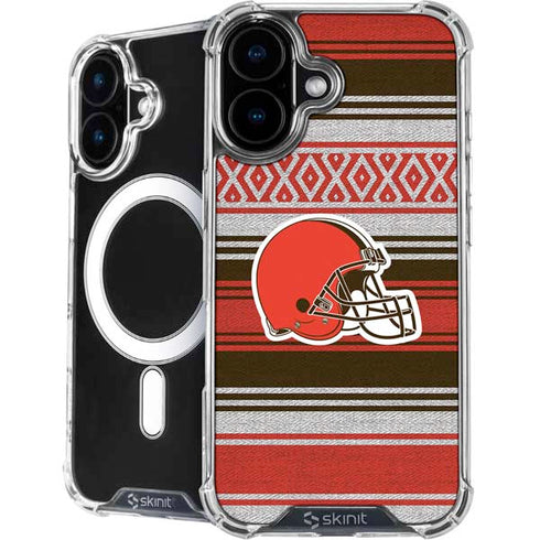 NFL Cleveland Browns Trailblazer iPhone 16 Plus MagSafe Case