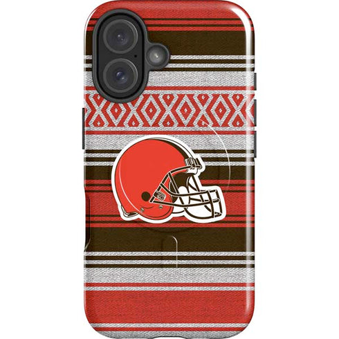 NFL Cleveland Browns Trailblazer iPhone 16 Plus Magsafe Impact Case