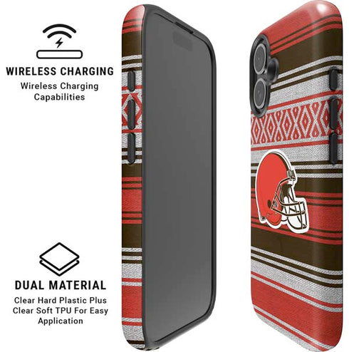 NFL Cleveland Browns Trailblazer iPhone 16 Plus Magsafe Impact Case