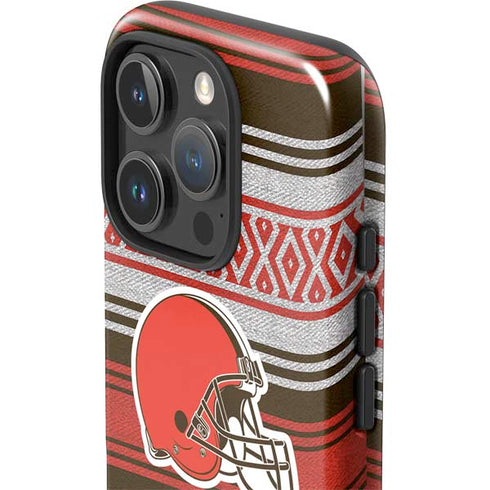NFL Cleveland Browns Trailblazer iPhone 16 Pro Impact Case