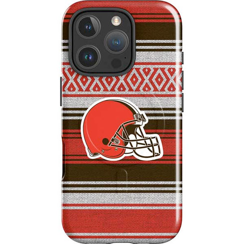 NFL Cleveland Browns Trailblazer iPhone 16 Pro Magsafe Impact Case