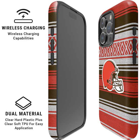 NFL Cleveland Browns Trailblazer iPhone 16 Pro Magsafe Impact Case
