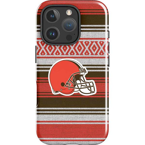 NFL Cleveland Browns Trailblazer iPhone 16 Pro Max Impact Case