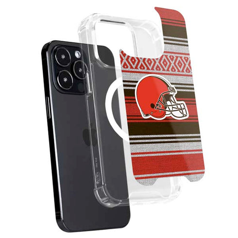 NFL Cleveland Browns Trailblazer iPhone 16 Pro Max MagSafe Case