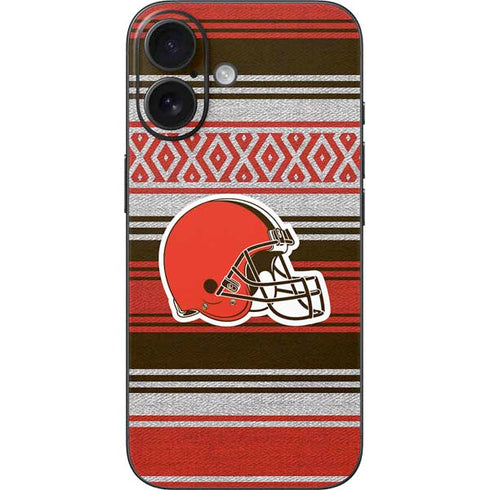 NFL Cleveland Browns Trailblazer iPhone 16 Skin