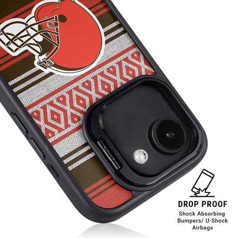 NFL Cleveland Browns Trailblazer iPhone 16e Kickstand Case