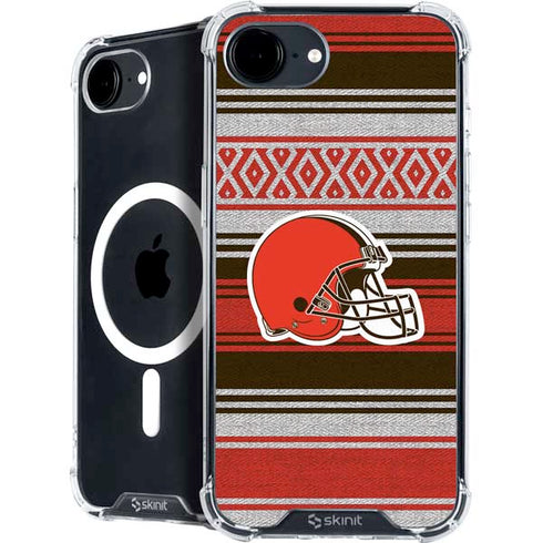NFL Cleveland Browns Trailblazer iPhone 16e MagSafe Case