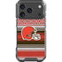 NFL Cleveland Browns Trailblazer iPhone 18 Pro Clear Case