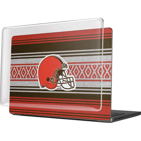 NFL Cleveland Browns Trailblazer MacBook Pro 14in (2021-24) Case plus Skin