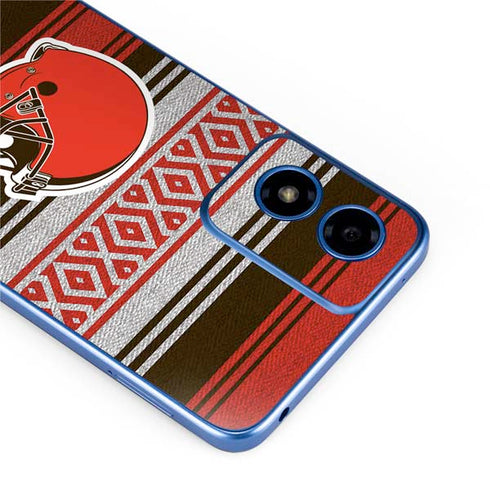 NFL Cleveland Browns Trailblazer Moto G Play 4G (2024) Skin