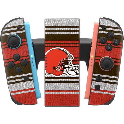 NFL Cleveland Browns Trailblazer Nintendo Switch 2 (2025) Joy-Con Controller Skin
