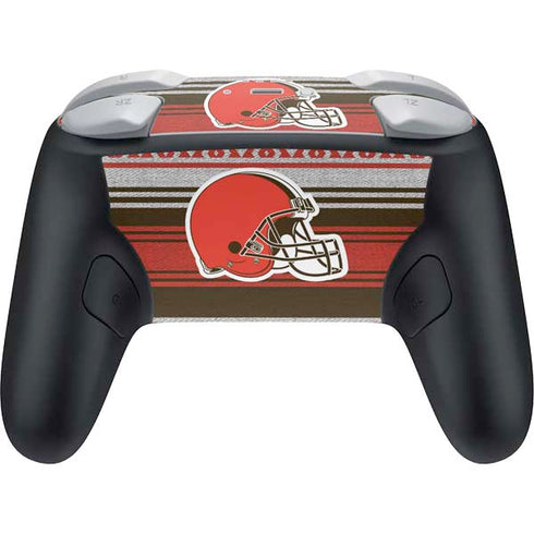 NFL Cleveland Browns Trailblazer Nintendo Switch 2 (2025) Pro Controller Skin