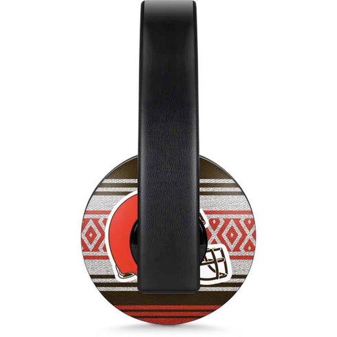 NFL Cleveland Browns Trailblazer PlayStation 4 Gold Wireless Headset Skin