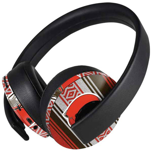 NFL Cleveland Browns Trailblazer PlayStation 4 Gold Wireless Headset Skin