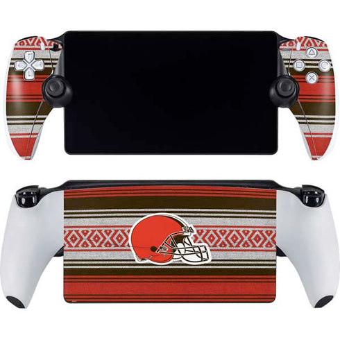 NFL Cleveland Browns Trailblazer PlayStation Portal Remote Player Skin