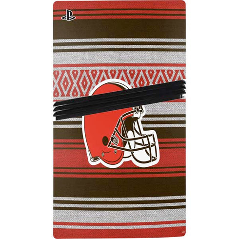 NFL Cleveland Browns Trailblazer PS5 Pro Console Skin