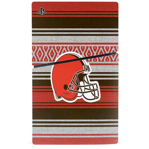NFL Cleveland Browns Trailblazer PS5 Slim Digital Edition Console Skin