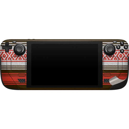 NFL Cleveland Browns Trailblazer Steam Deck Handheld Gaming Computer Skin