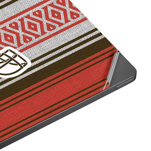 NFL Cleveland Browns Trailblazer Surface Laptop 7 15in Skin