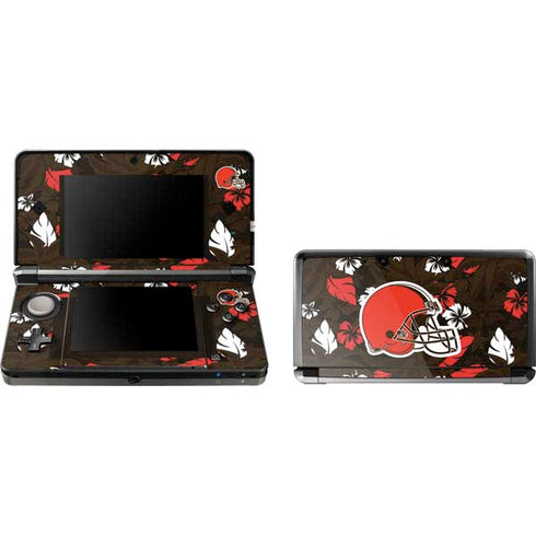 NFL Cleveland Browns Tropical Print Nintendo Skins
