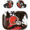 NFL Cleveland Browns Tropical Print Amazon Echo Buds Skin