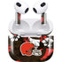 NFL Cleveland Browns Tropical Print Apple AirPods (3rd Gen 2021) Skin