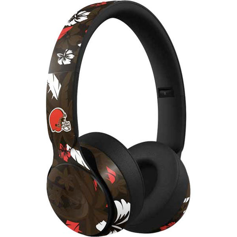 NFL Cleveland Browns Tropical Print Beats Solo Pro Skin