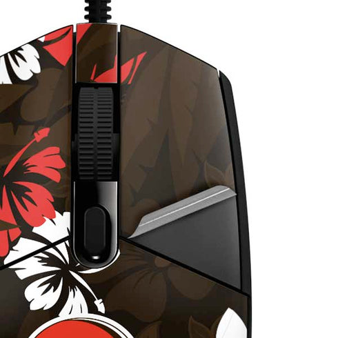 NFL Cleveland Browns Tropical Print G203 Prodigy RGB Wired Gaming Mouse Skin