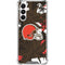 NFL Cleveland Browns Tropical Print Galaxy A16 5G Clear Case