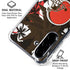 NFL Cleveland Browns Tropical Print Galaxy A36 5G Clear Case