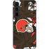 NFL Cleveland Browns Tropical Print Galaxy A55 5G Skin
