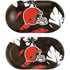 NFL Cleveland Browns Tropical Print Galaxy Buds Plus Skin