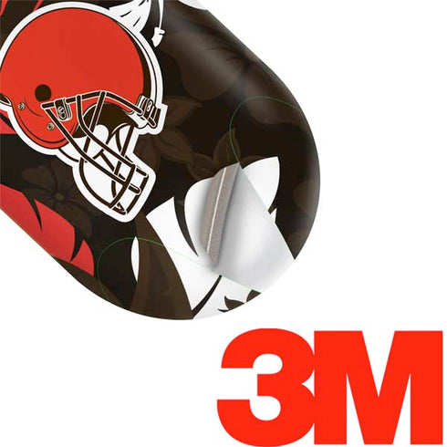 NFL Cleveland Browns Tropical Print Galaxy Buds Plus Skin