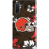 NFL Cleveland Browns Tropical Print Galaxy Cases