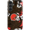 NFL Cleveland Browns Tropical Print Galaxy S25 Impact Case