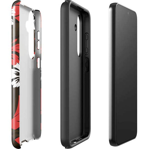 NFL Cleveland Browns Tropical Print Galaxy S25 Impact Case