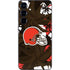 NFL Cleveland Browns Tropical Print Galaxy S25 Plus Skin